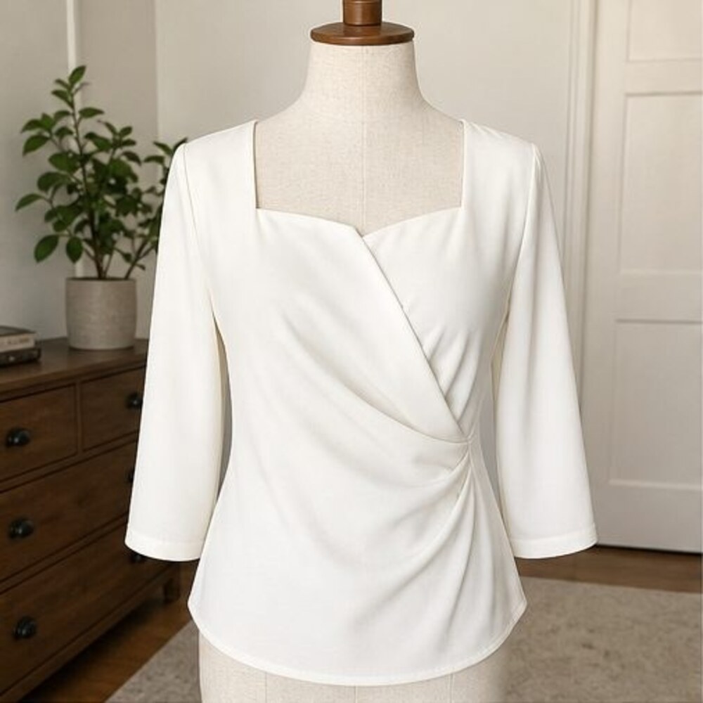Ivory Tunic Blouse